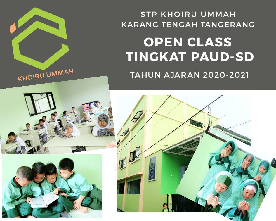 Penerimaan Siswa Baru 2020-2021 Sekolah Tahfizh Plus Tingkat PAUD & SD